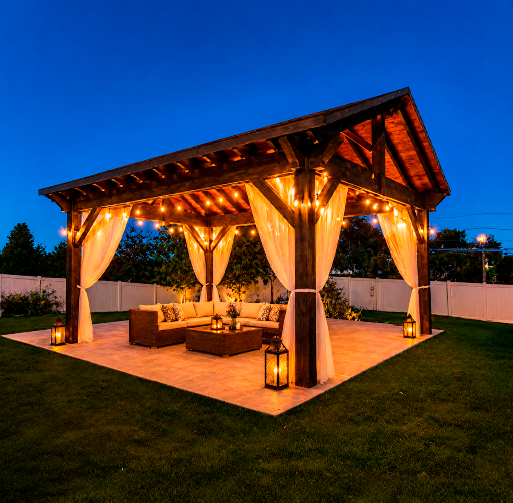 Pergola vs. Pavilion vs. Patio Cover Discover which one is ideal for your home